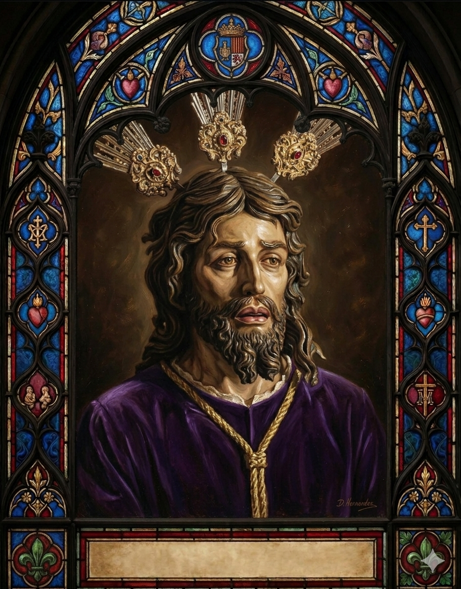 Santísimo Cristo de la Clemencia en la Traición de Judas