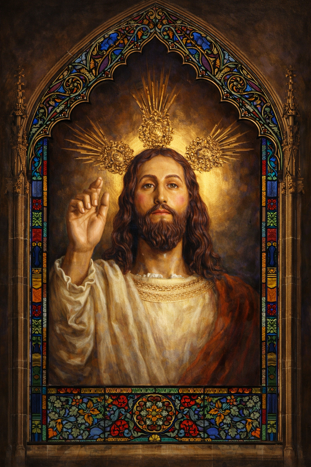Cristo Rey en su Entrada Triunfal en Jerusalén